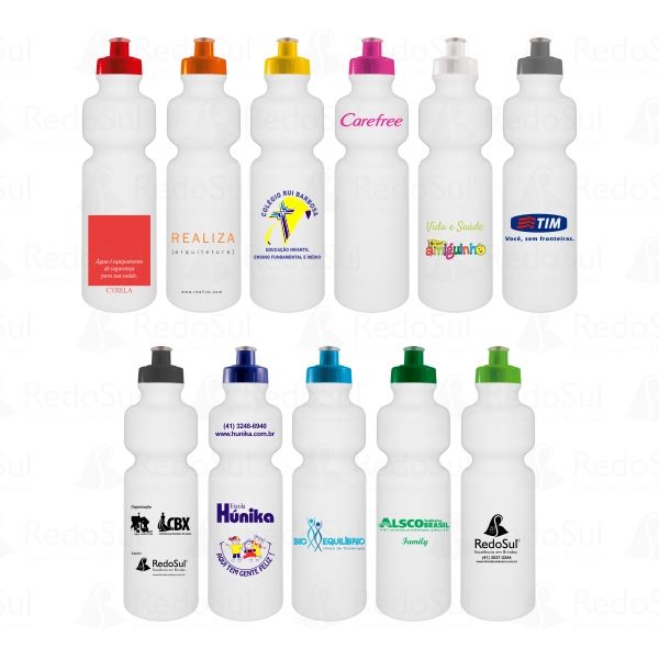 RD 8115771-Squeeze personalizado Corpo Branco 750 ml RD 8115771-Squeeze personalizado Corpo Branco 750 ml
